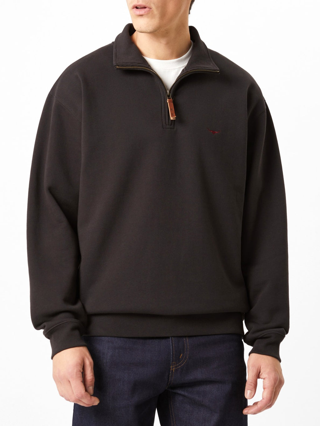RM Williams W26 Mulyungarie 1/4 Zip Sweatshirt