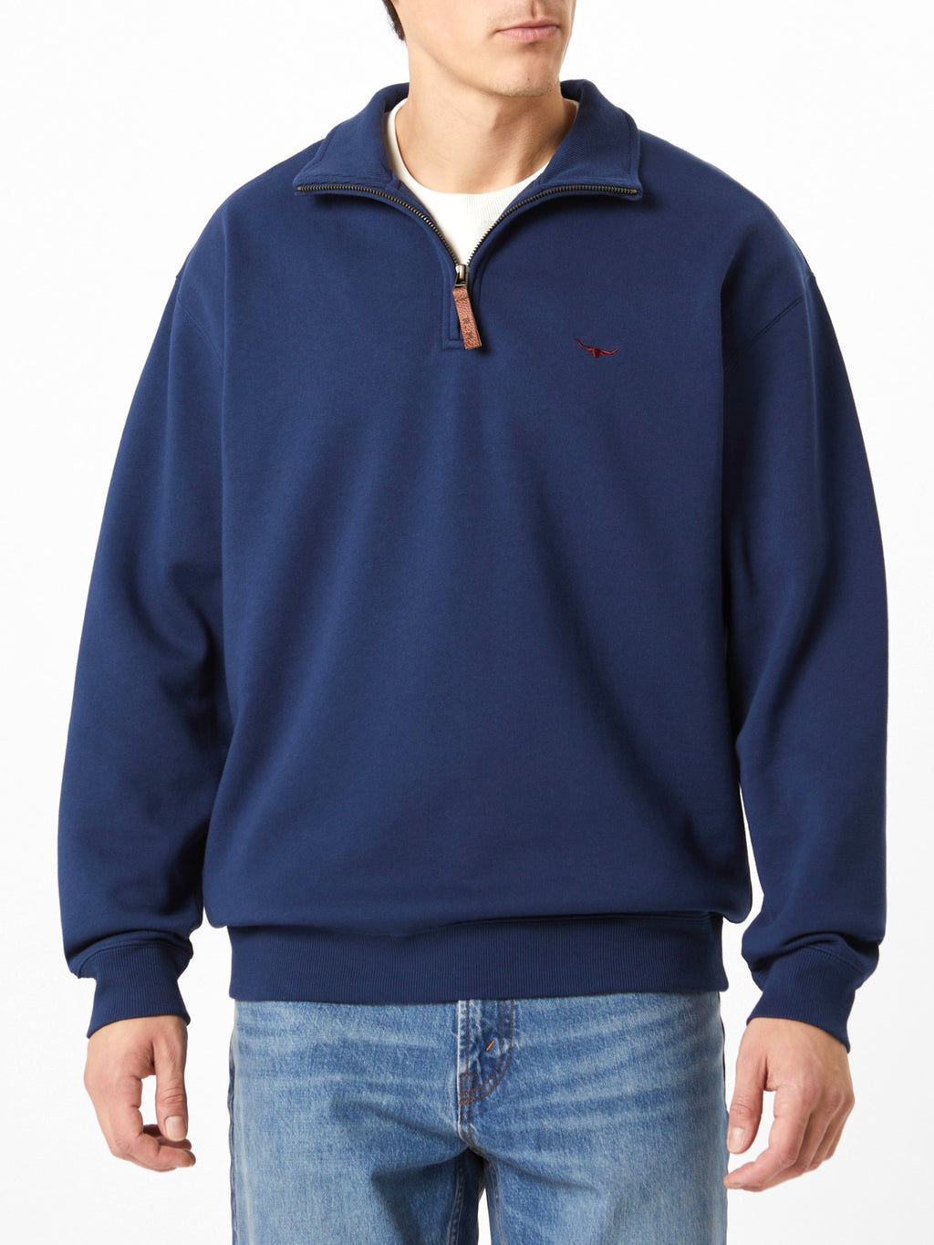 RM Williams W26 Mulyungarie 1/4 Zip Sweatshirt