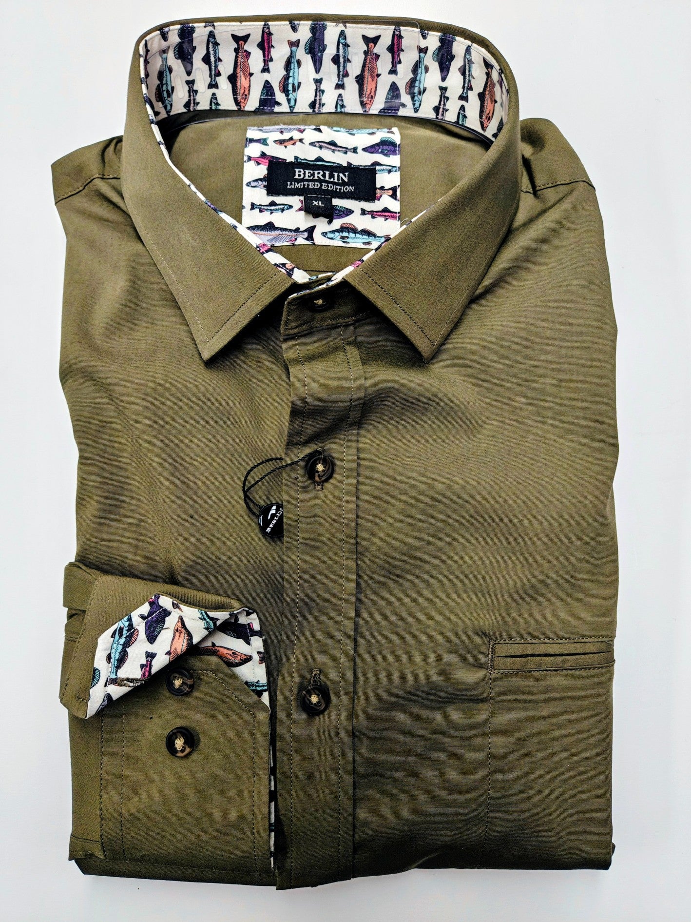 Berlin L874 Stretch Poplin Shirts