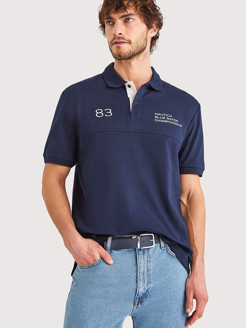 Nautica Dew Interlock Polo Shirt