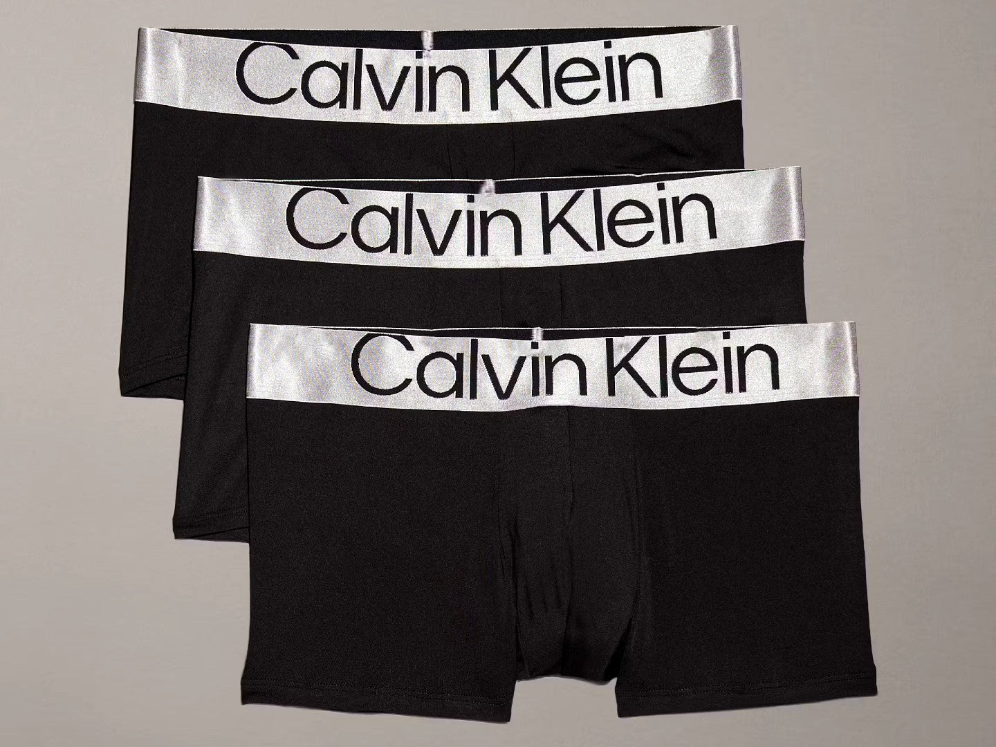 Calvin Klein Steel Micro Trunk - 3pk