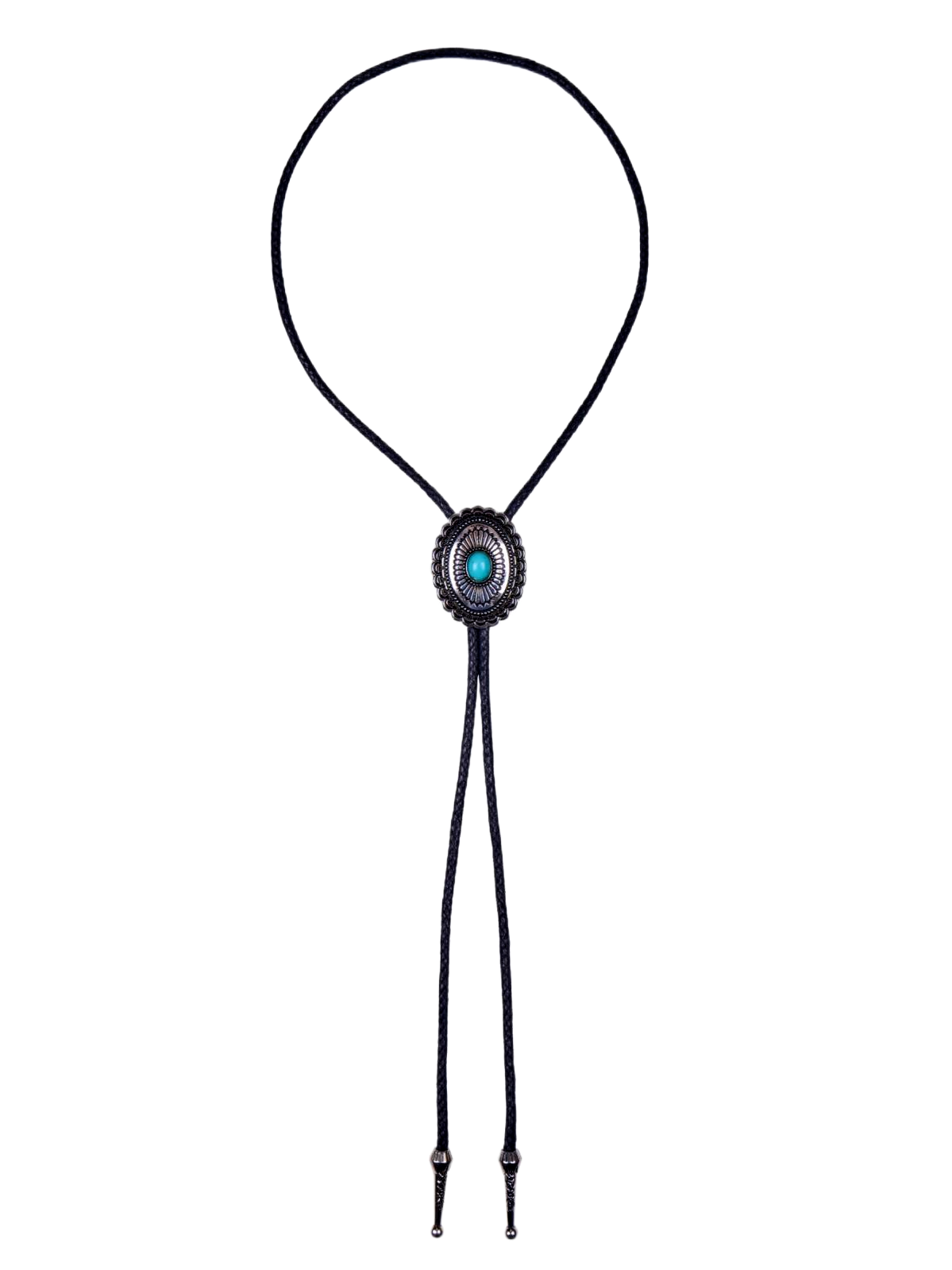Pure Western Turquoise Stone Bolo Tie