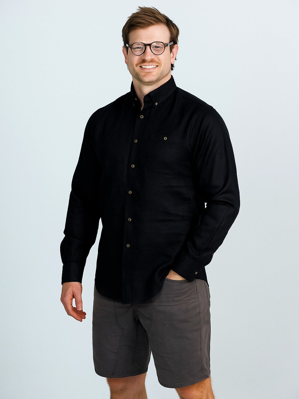 Lifestyle S25 9500 Linen LS Shirt