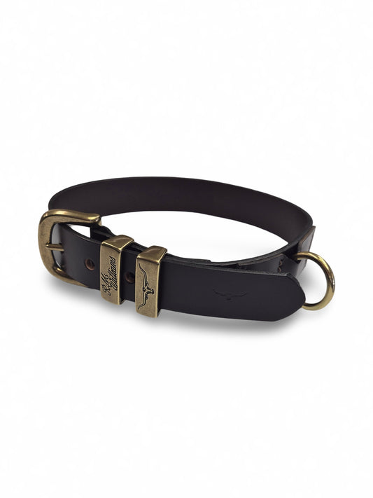 RM Williams S22 Drover Chestnut Dog Collar