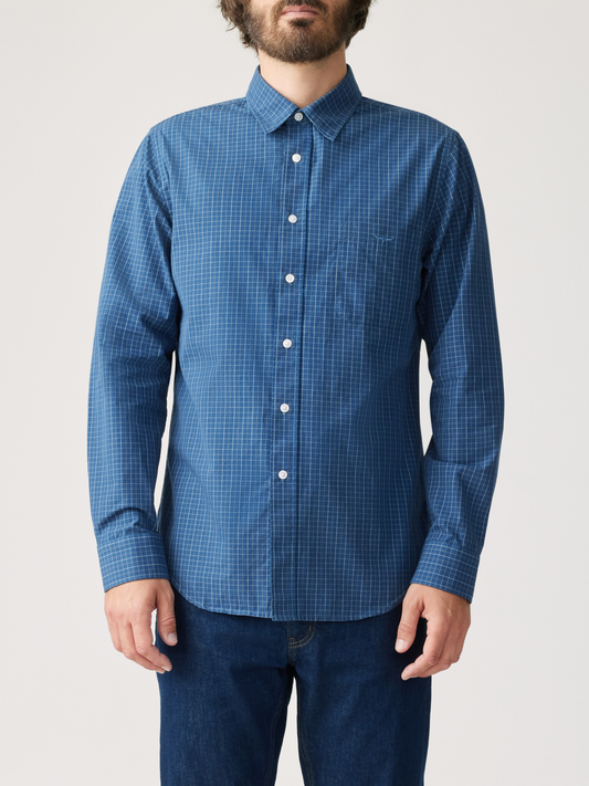 RM Williams S25 Regular Shirt - Navy