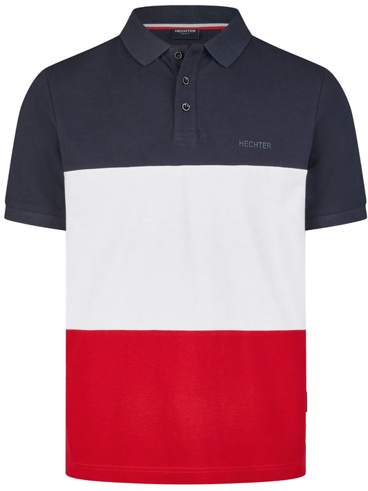 Daniel Hechter S24 Tri colour Polo Shirt