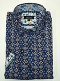 Berlin S496 Aztec Print SS Shirt