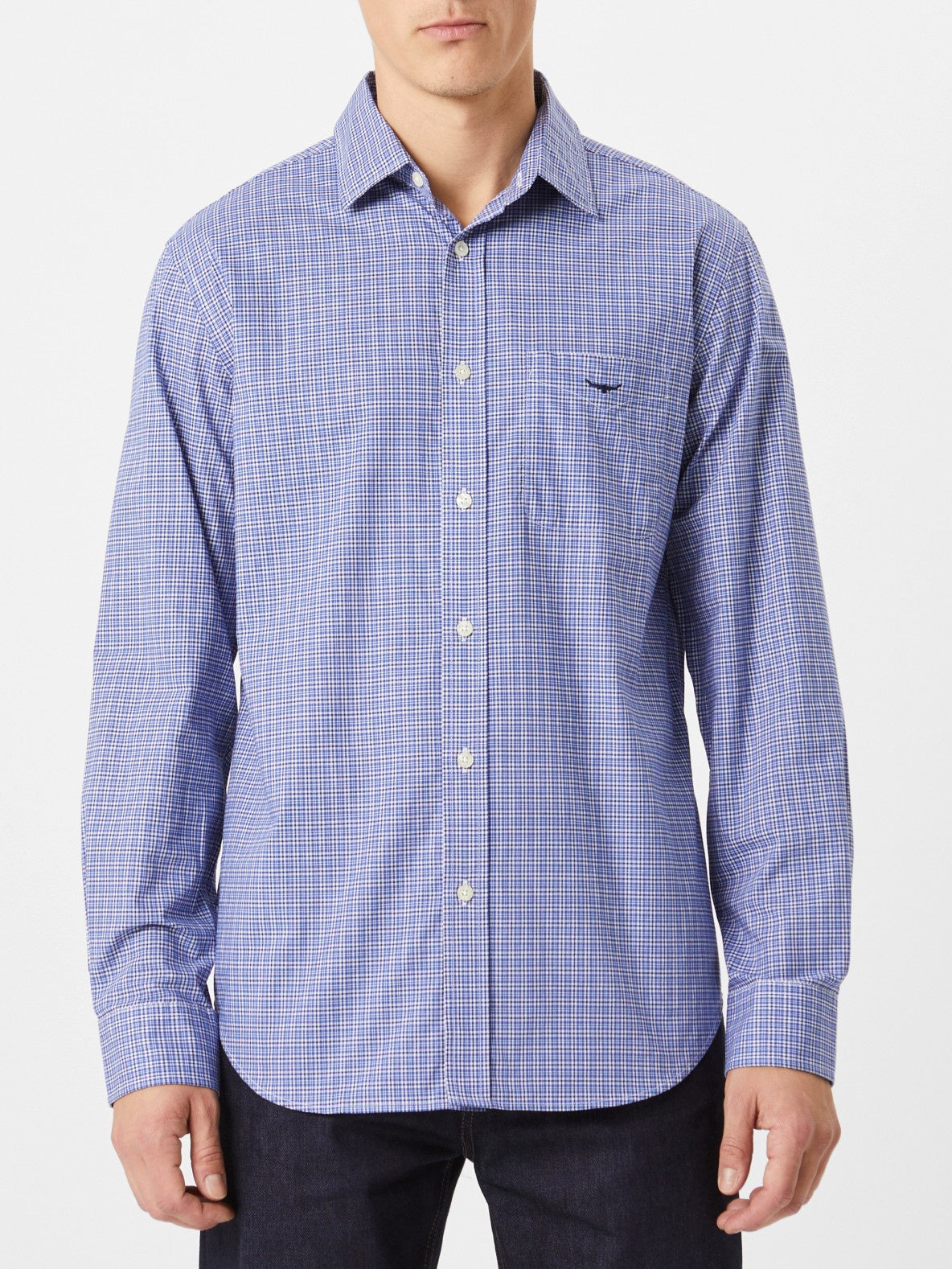 RM Williams W26 Ilford Poplin Check Shirt