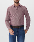 RM Williams W25 Classic Shirt - Red Wheat