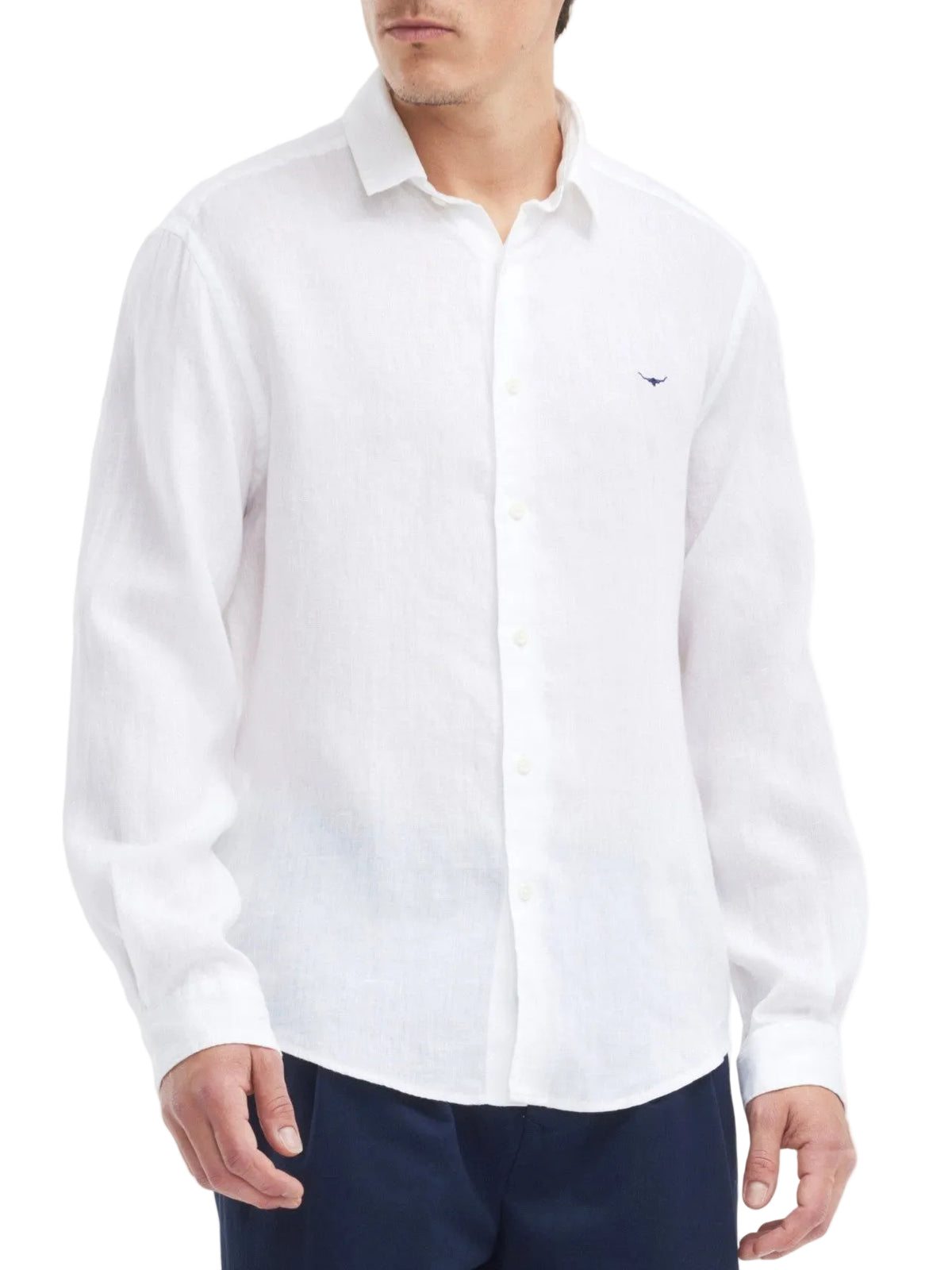 RM Williams S27 Newman LS Linen Shirt