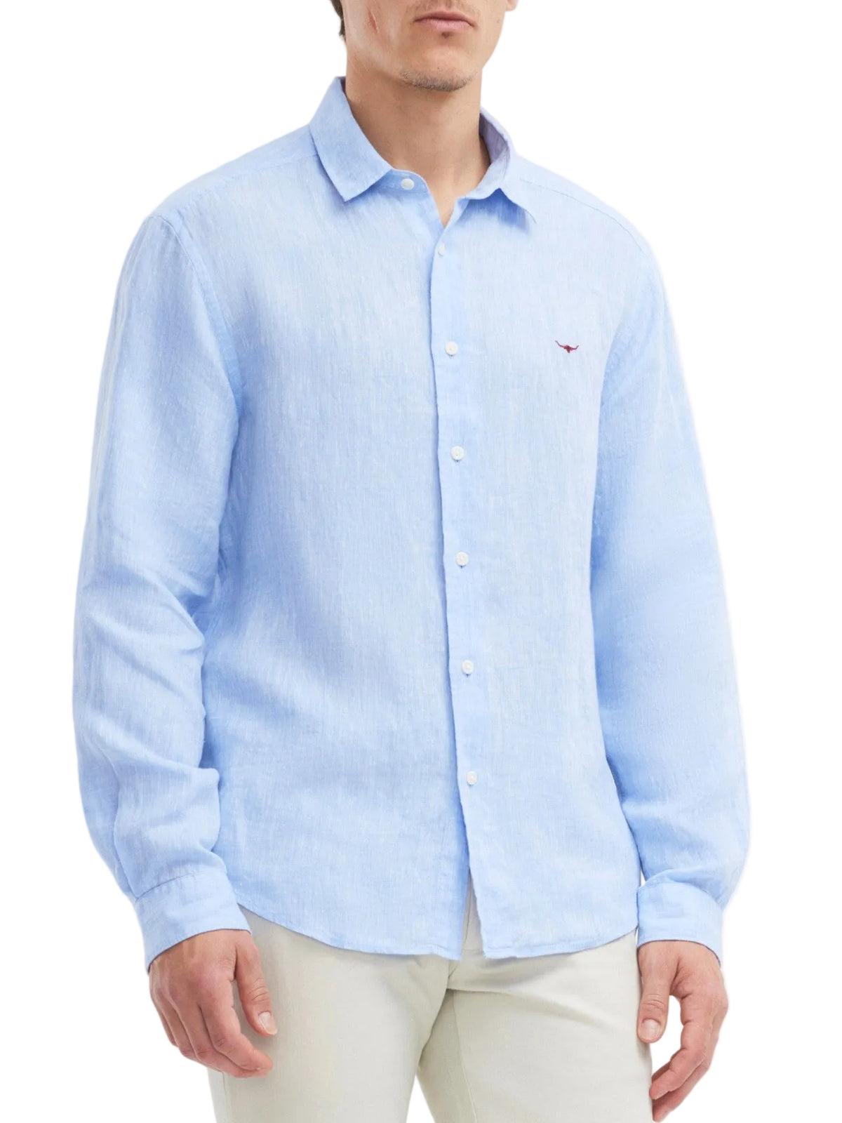 RM Williams S27 Newman LS Linen Shirt