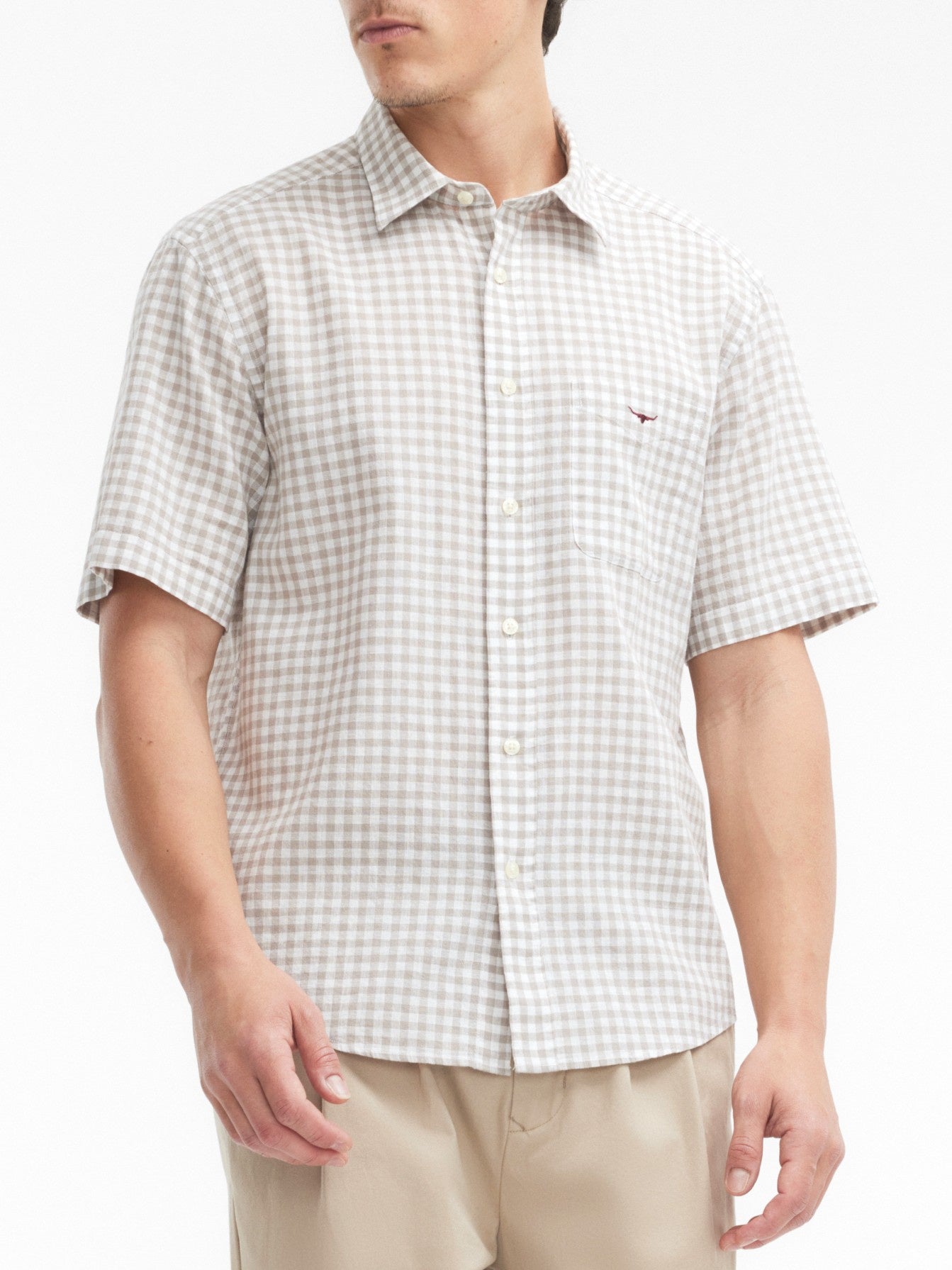 RM Williams S27 Johnson Check SS Shirt