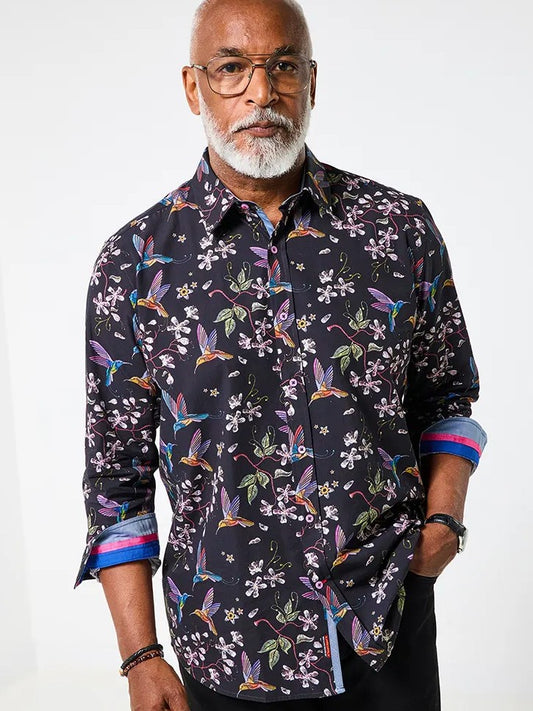 Joe Browns Botanical Birds Shirt