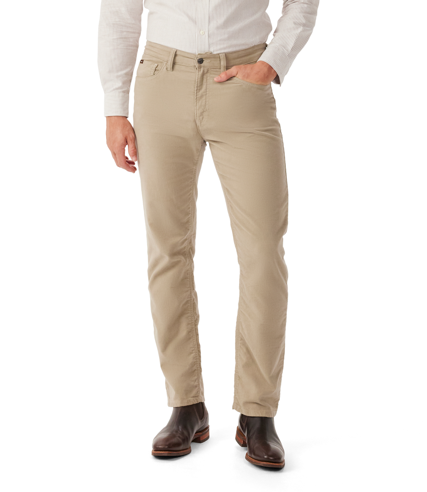 RM Williams Ramco Twill Jeans - Buckskin