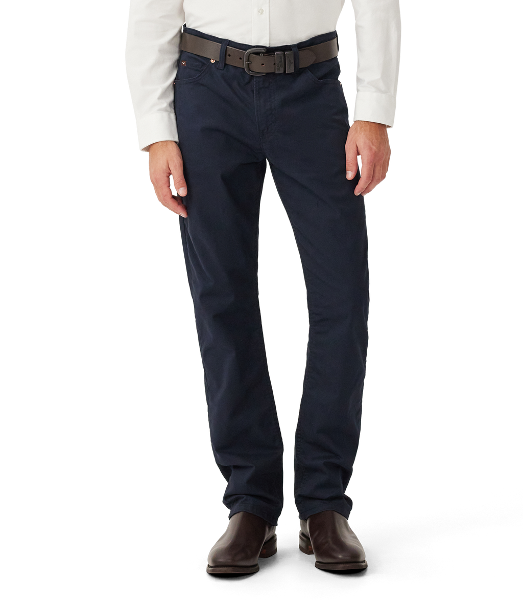 RM Williams Ramco Twill Jeans - Navy