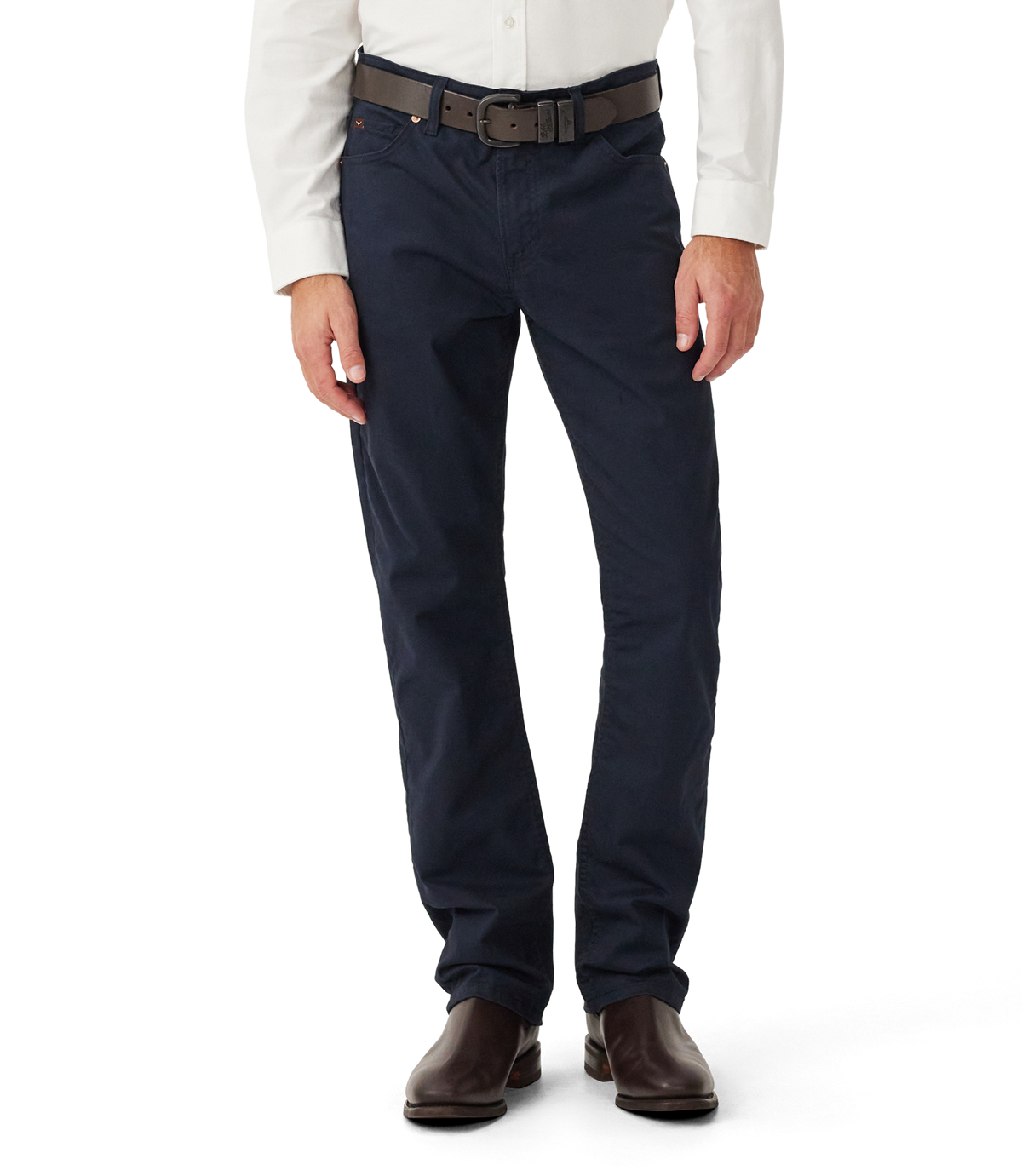 RM Williams Ramco Twill Jeans - Navy