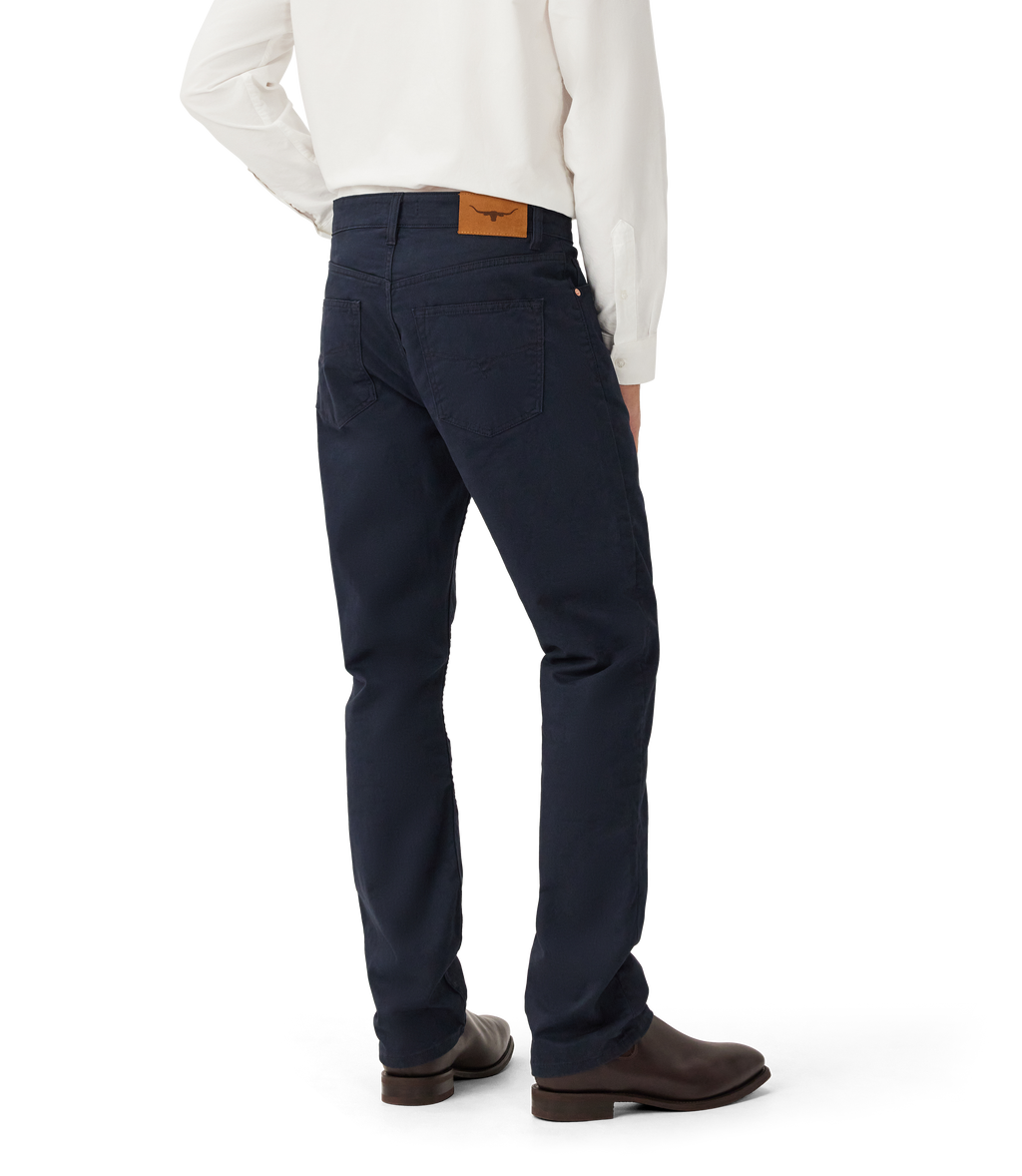 RM Williams Ramco Twill Jeans - Navy
