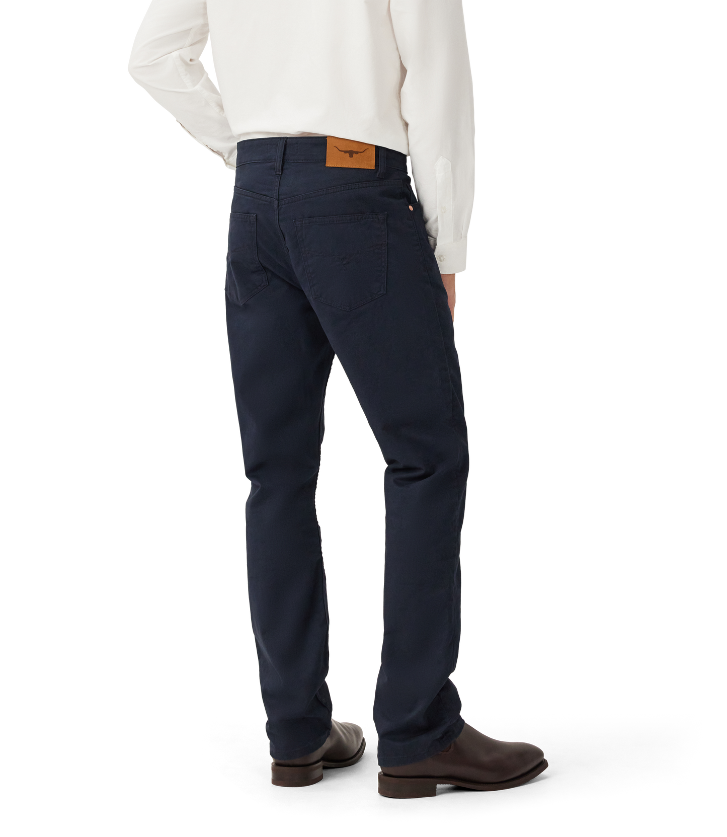 RM Williams Ramco Twill Jeans - Navy