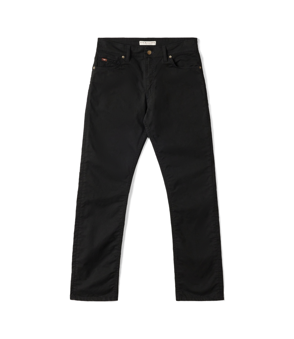 RM Williams Ramco Twill Jeans - Black