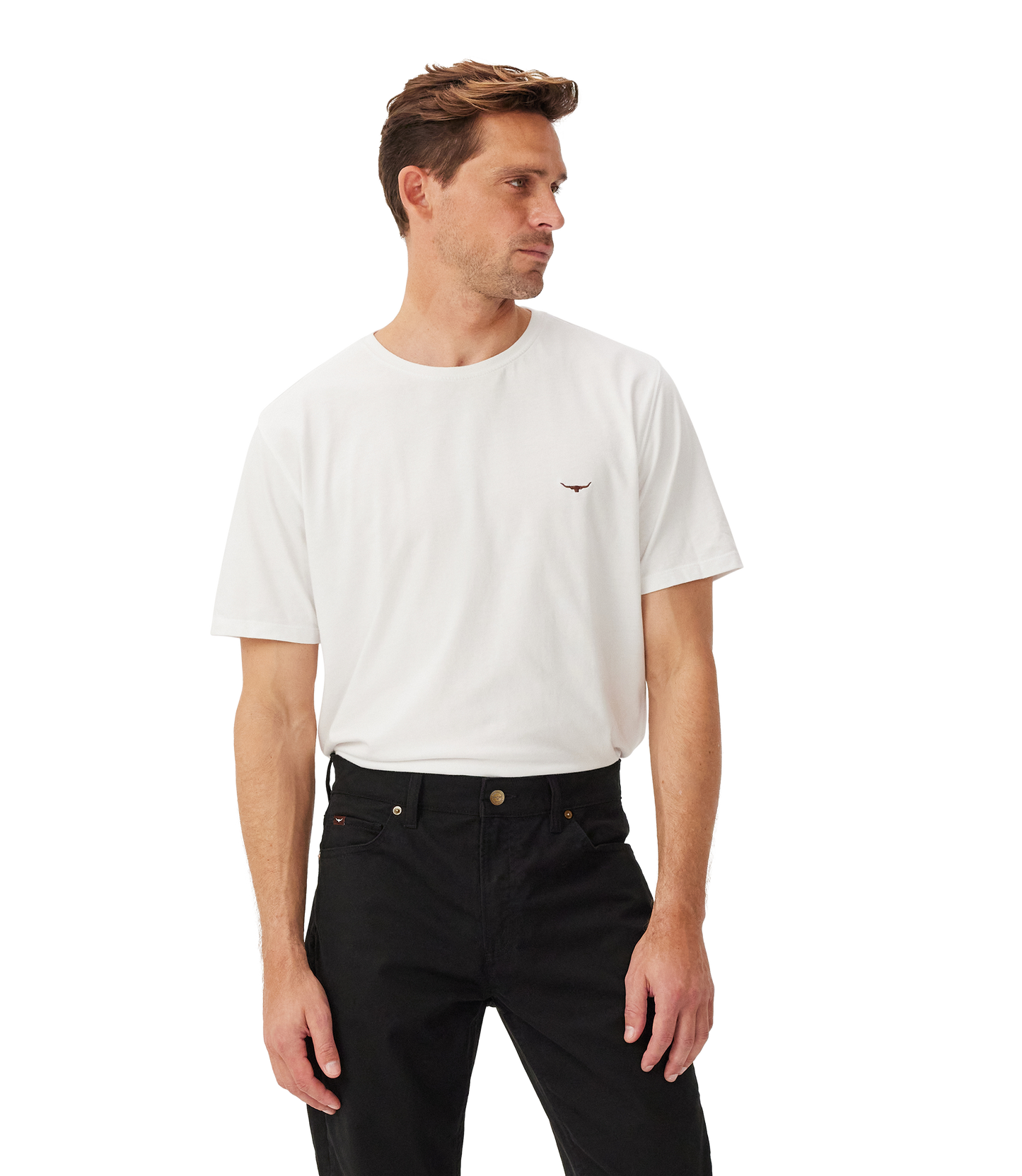 RM Williams Ramco Twill Jeans - Black