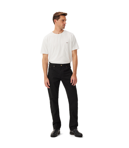 RM Williams Ramco Twill Jeans - Black