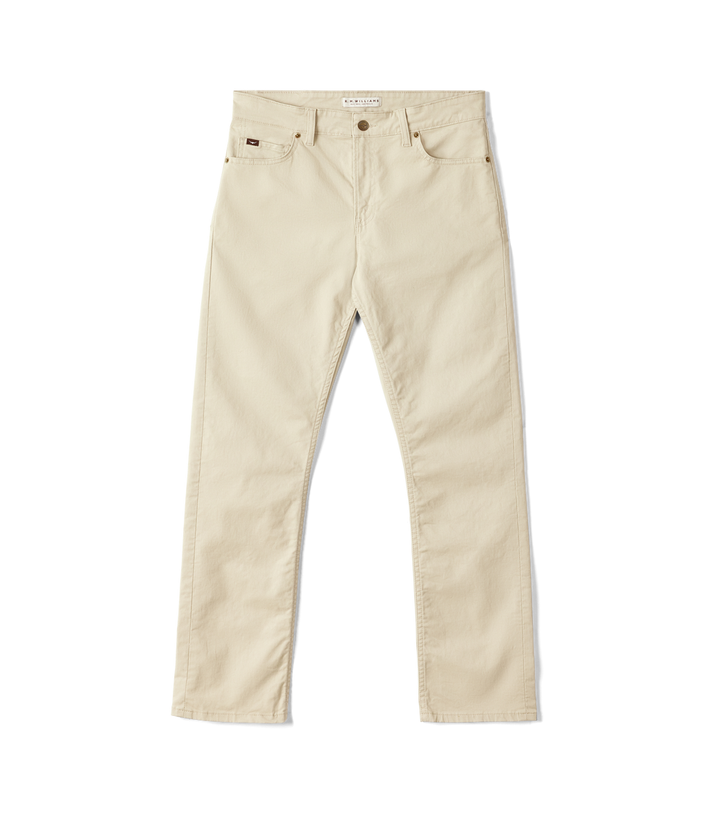 RM Williams Ramco Twill Jeans - Bone