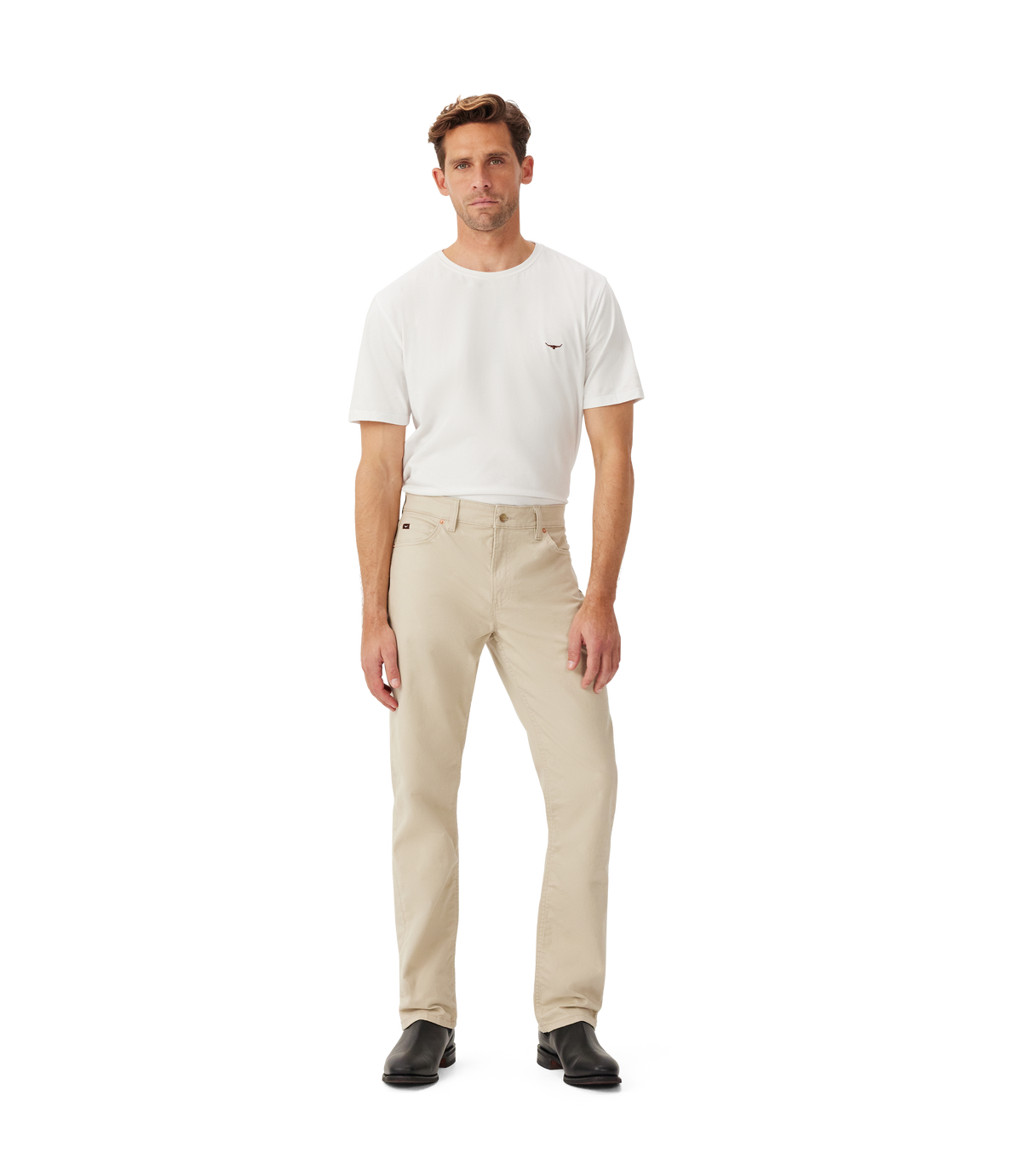 RM Williams Ramco Twill Jeans - Bone