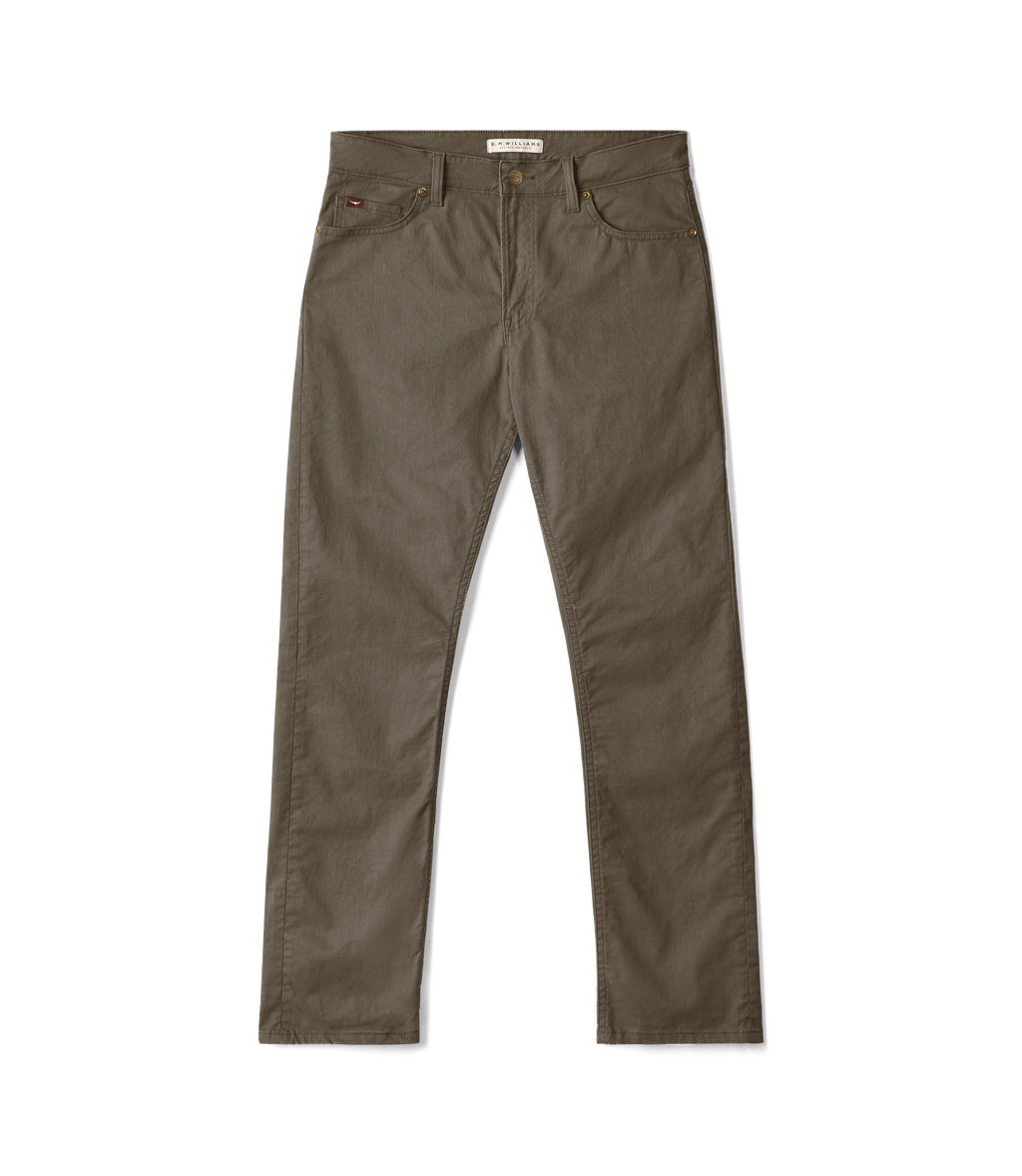 RM Williams Victor Stretch Twill Jean - Silt