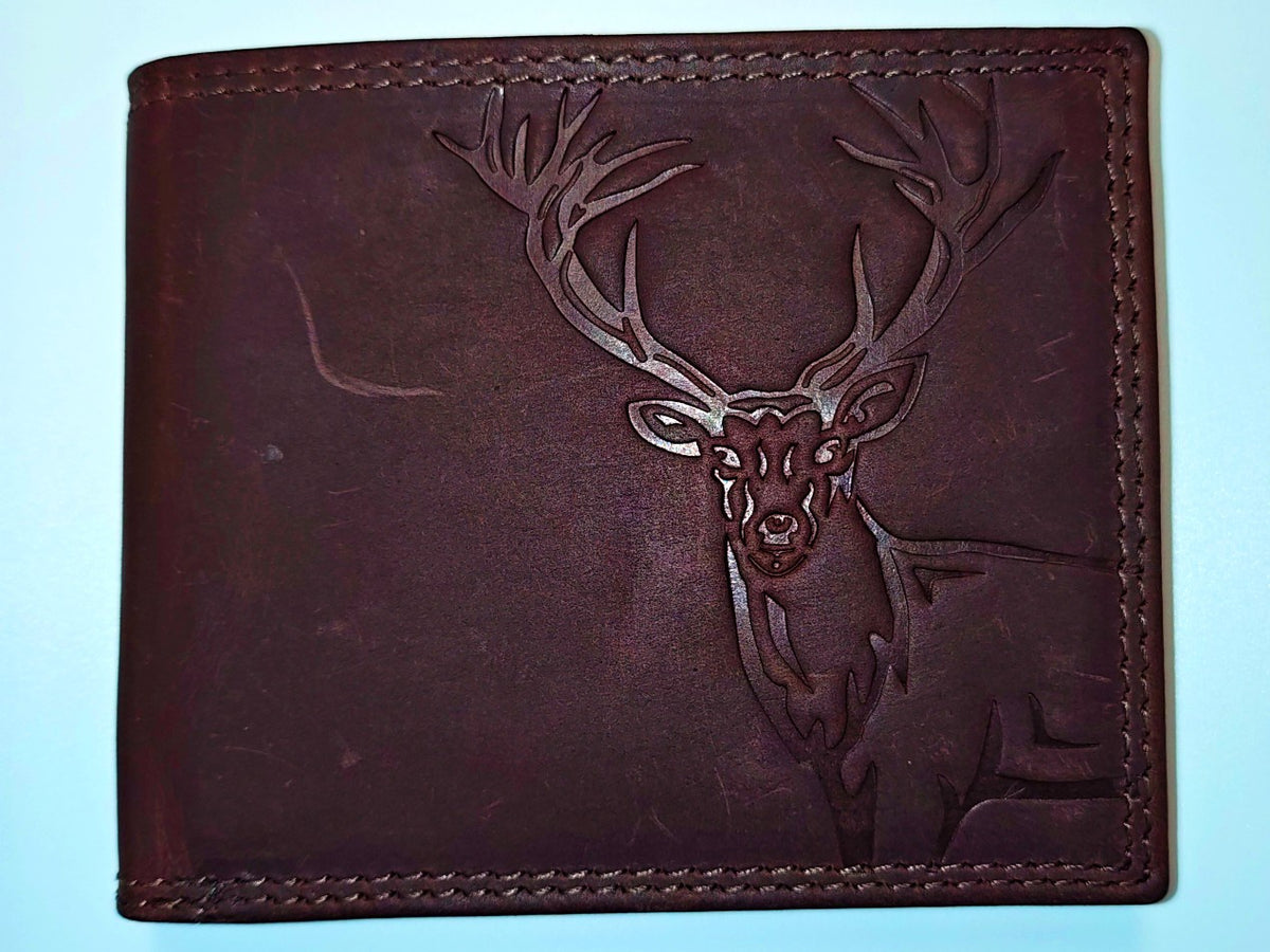 Leder Street W6028 Stag Wallet
