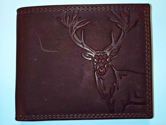 Leder Street W6028 Stag Wallet