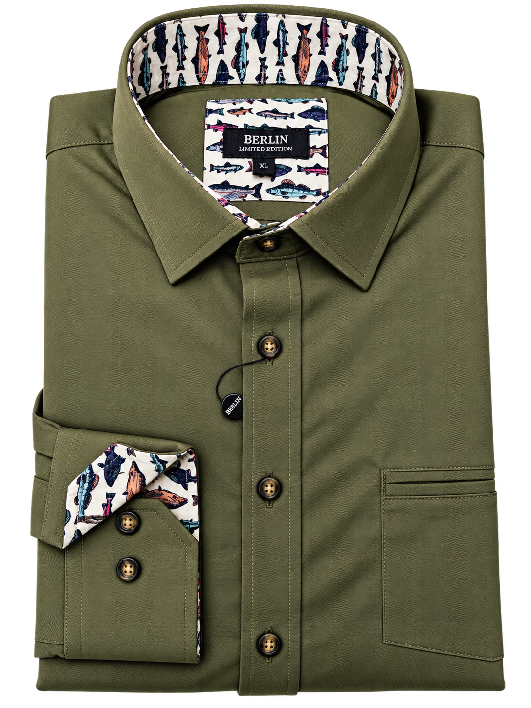 Berlin L874 Stretch Poplin Shirts