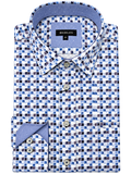 Berlin L534 Chess Satin Print Shirt