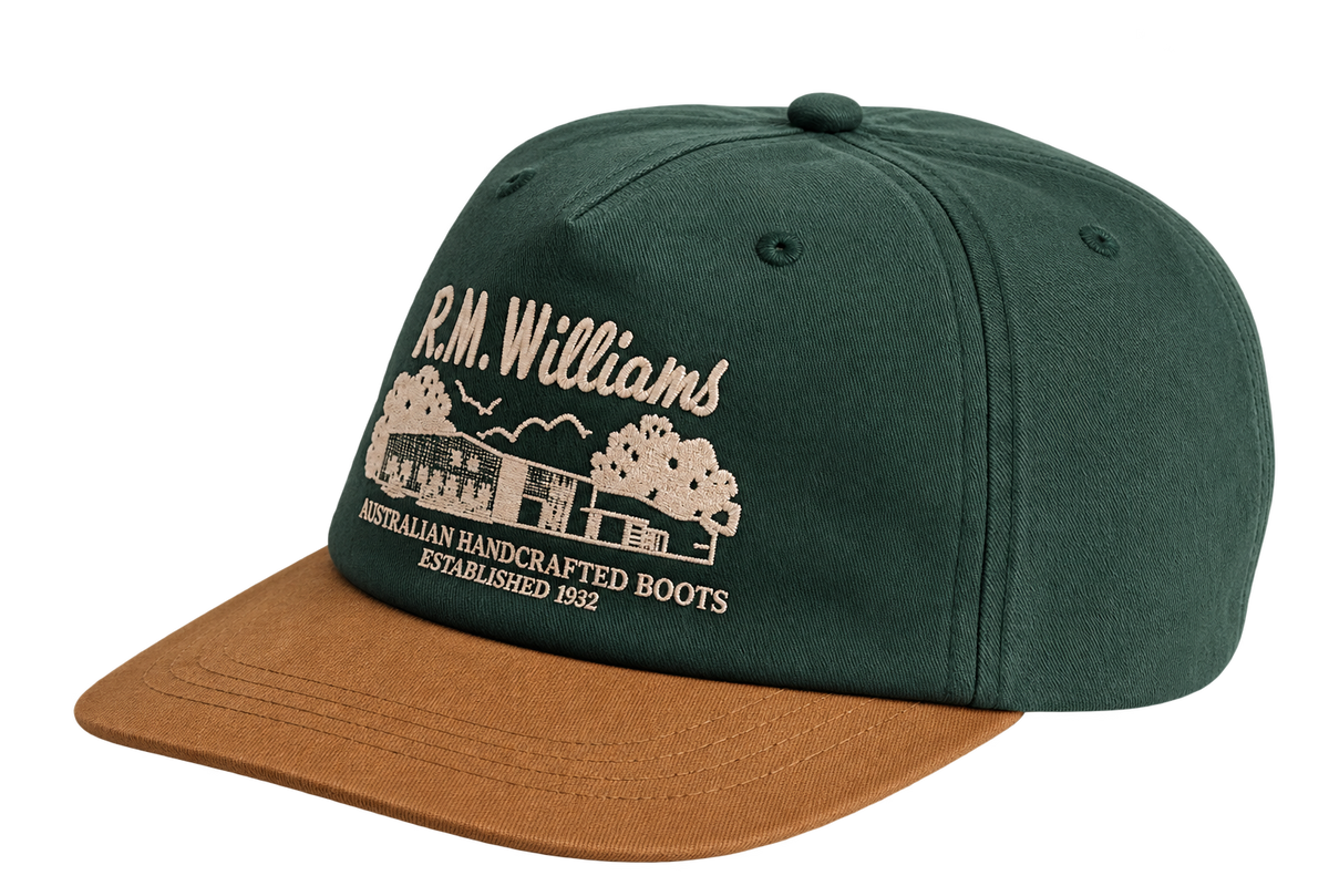 RM Williams S27 Workshop Twill Cap