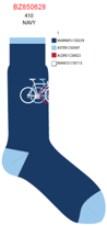 Lorenzo Uomo Layered Cycling Socks