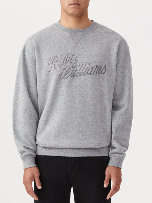 RM Williams S24 Script Crew Sweatshirt