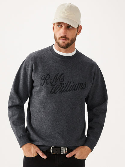 RM Williams W23 Script Crew Neck Sweater