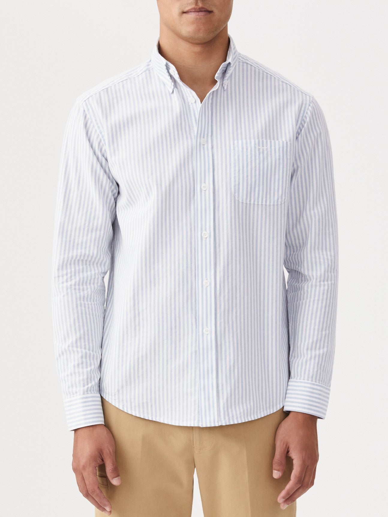 RM Williams W24 Classic Shirt - Blue White