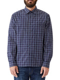RM Williams W24 Classic Shirt - NavyRedCream