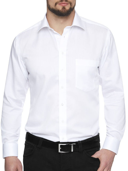 Abelard Classic Non Iron Shirt - Thomson's Suits Ltd - White - 39 - 47968