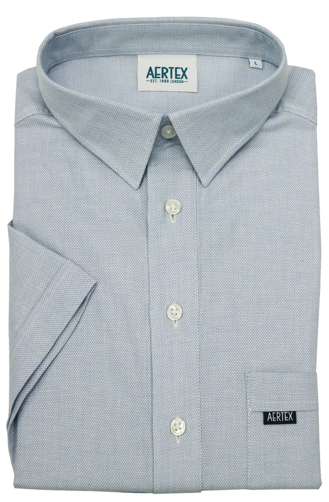Aertex 88405 Taunton Polo - Thomson's Suits Ltd - Blue - S - 5313
