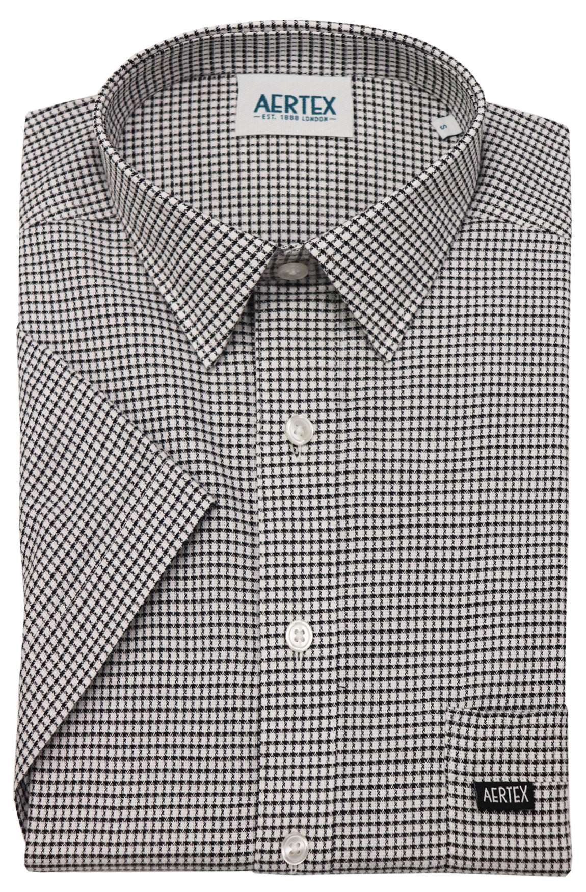 Aertex 88995 Taunton Polo - Thomson's Suits Ltd - Black - S - 3545