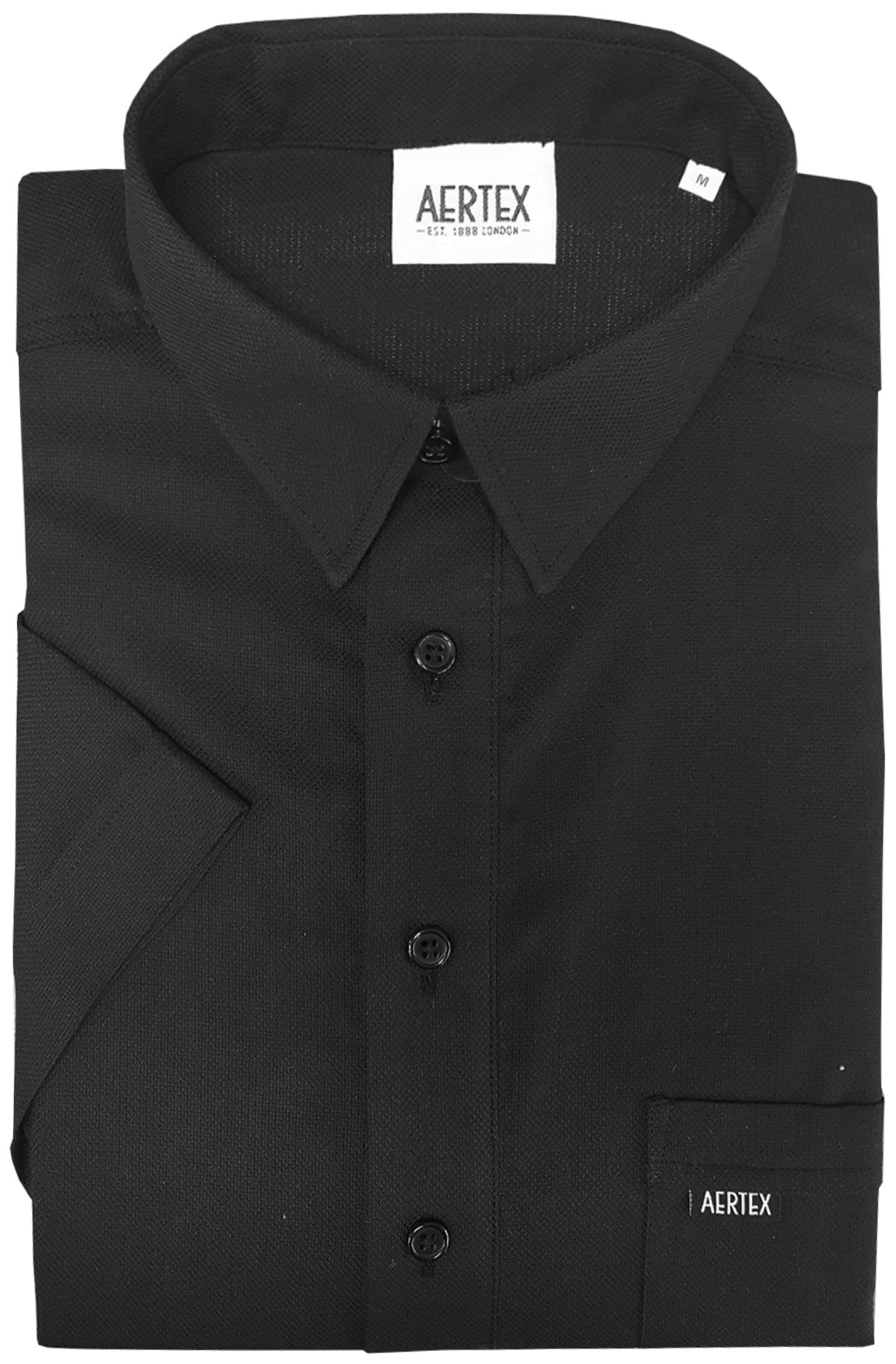 Aertex FYI175 Taunton Polo - Thomson's Suits Ltd - Black - S - 40971