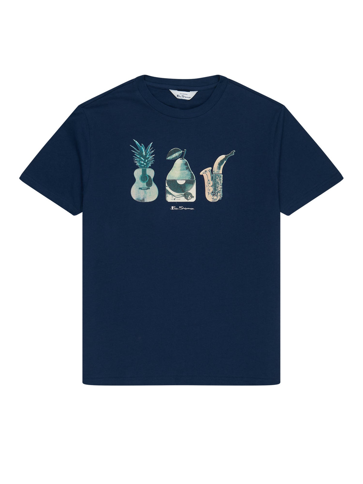 Ben Sherman Banana Split T Shirt - Thomson's Suits Ltd - Marine - M - 58212