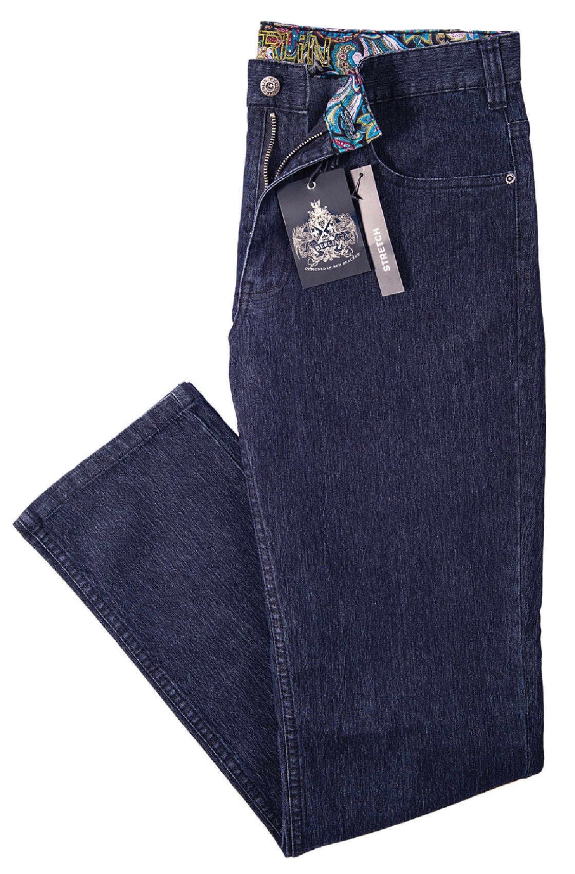 Berlin P2 Boulevard Jeans - Thomson's Suits Ltd - 80R - Navy - 3993