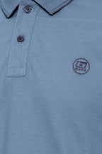 Blend S21 He Plain Polo - Thomson's Suits Ltd - Moonlight Blue - M - 56710