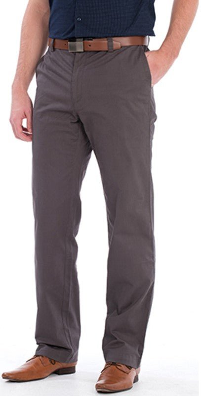Bob Spears Active Waist Casual Chino's - Thomson's Suits Ltd - Wolf - 34 - 38853