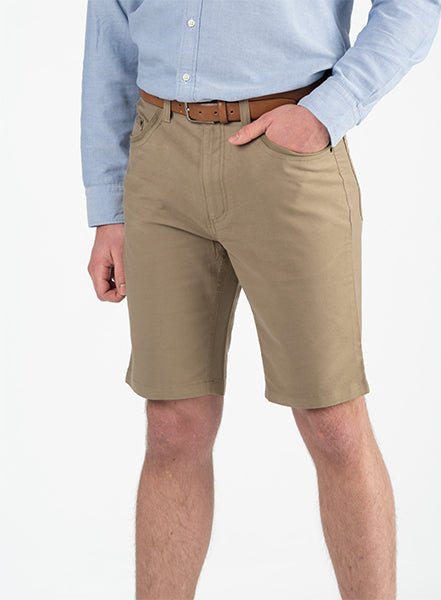 Bob Spears Euro Casual Shorts - Thomson's Suits Ltd - Taupe - 32 - 64296