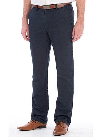 Bob Spears Euro Casual Trousers - Thomson's Suits Ltd - French Blue - 34 - 61442