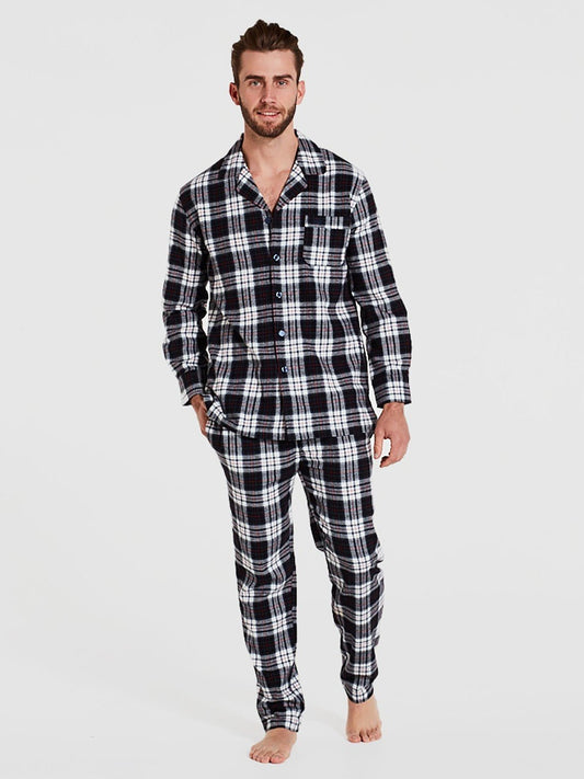 Coast Harbour Flannel Pyjamas - Thomson's Suits Ltd - Harbour Town - S - 50543