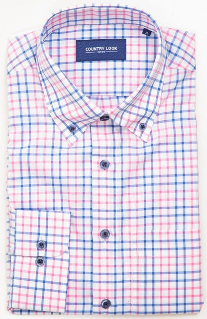 Country Look FYI034 Lucas Shirt - Thomson's Suits Ltd - Pink - M - 40600